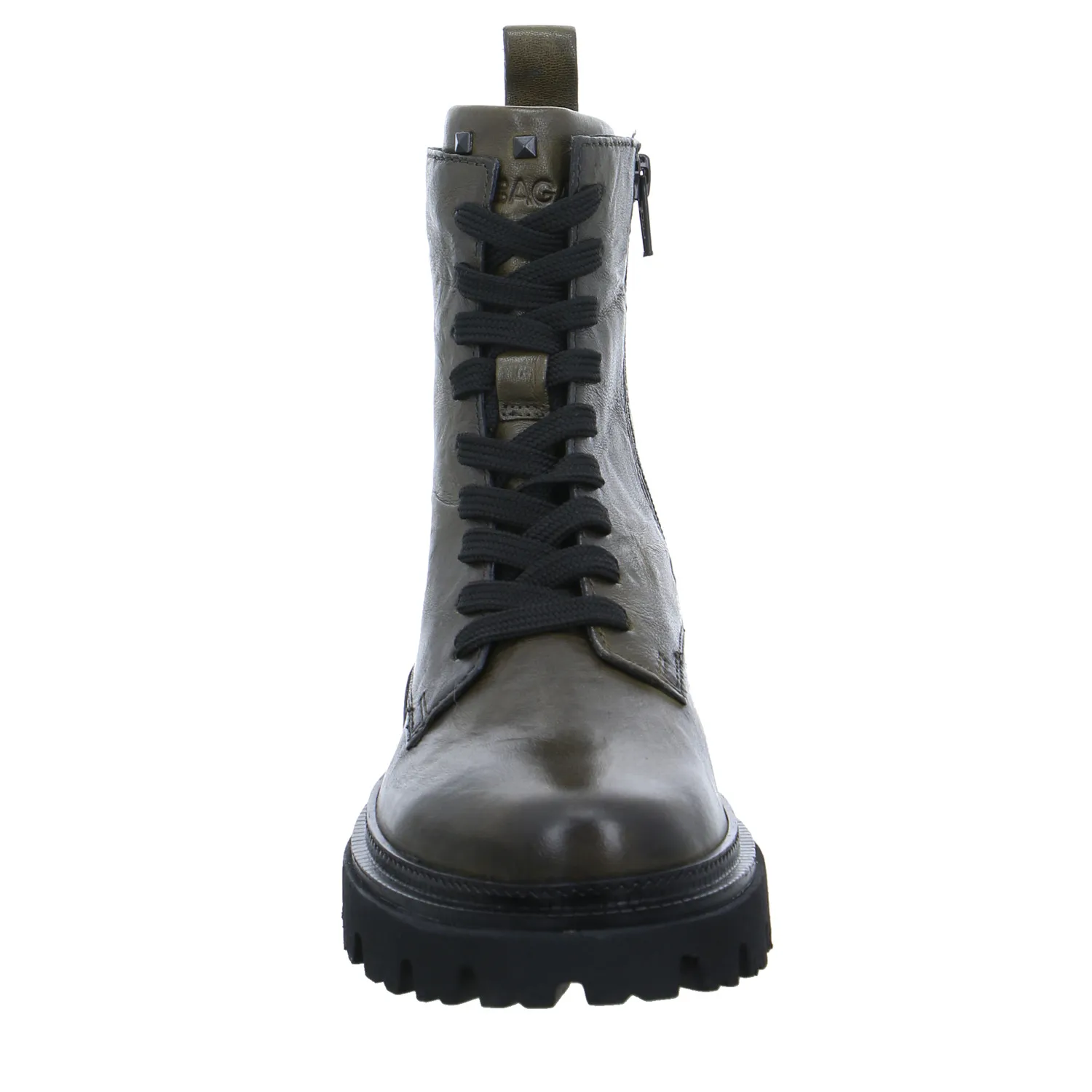 BAGATT Boot Grün Leder
