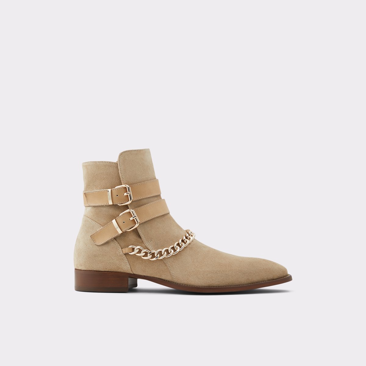 Eolophus Light Beige Men Casual boots