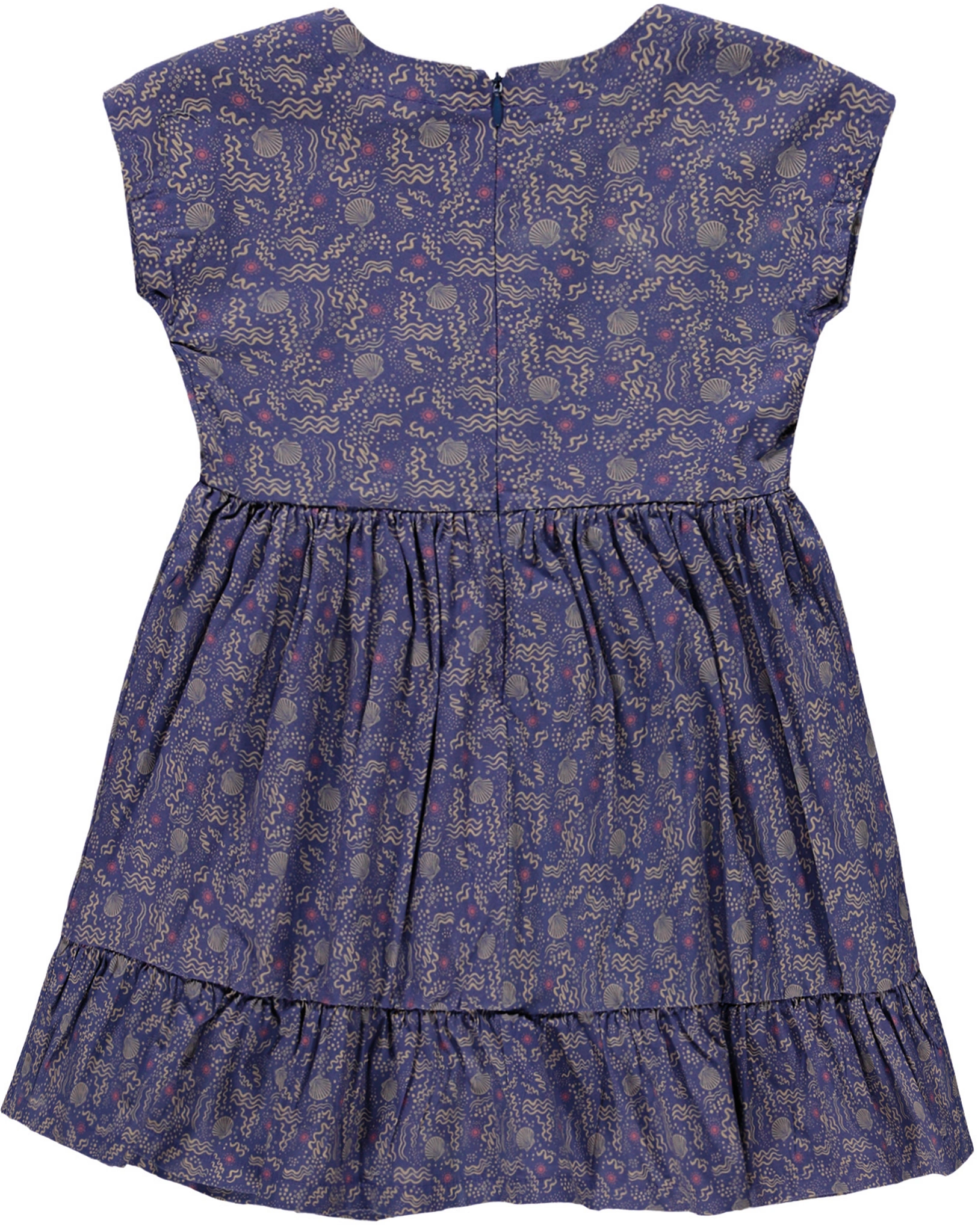 Kurzarm-Kleid COASTAL TRIP in marlin blue
