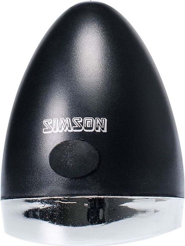 Simson - Classic Mini - Koplamp - Spatwaterdicht - Zwart - 4 LUX