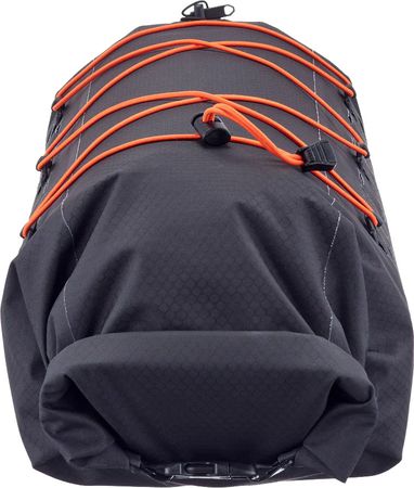 DRY-PACK Packsack mit Gepäckträgerbefestigung  black  16l