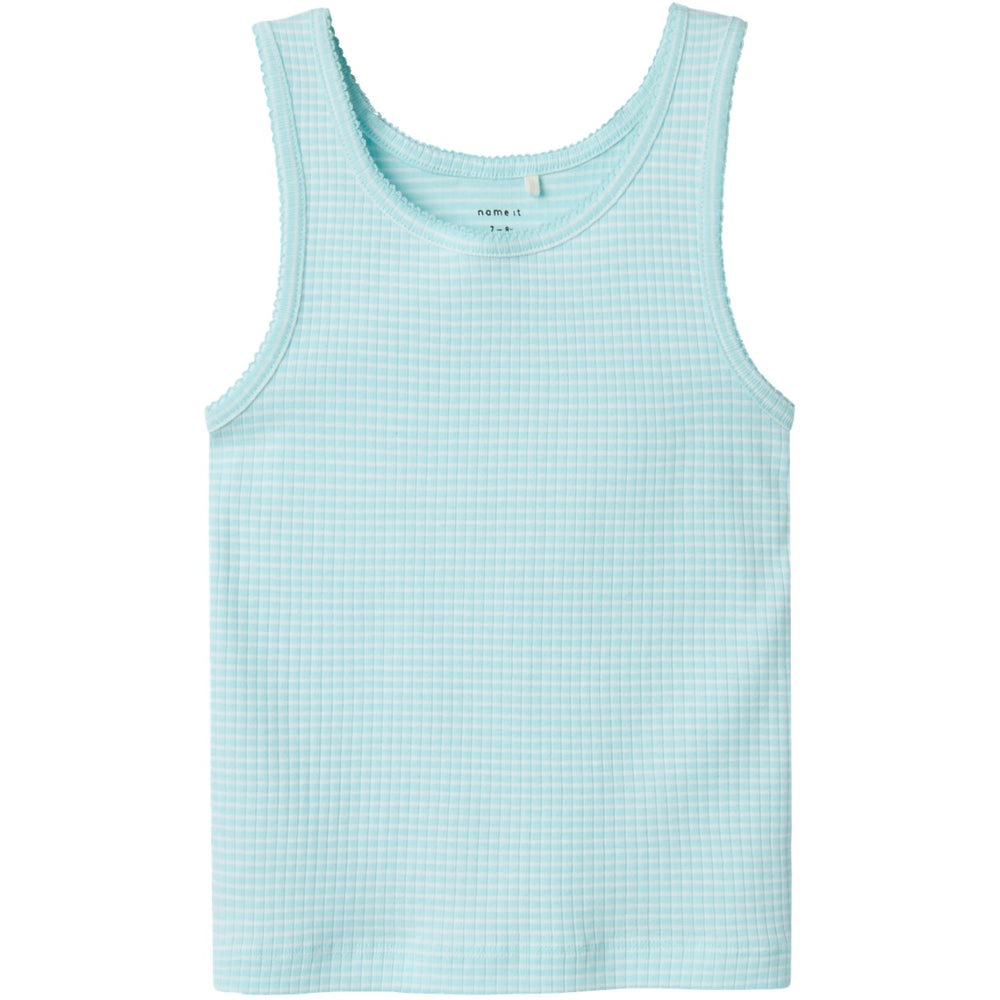 Køb Name It Blue Light Fikatie Kort Tank Top