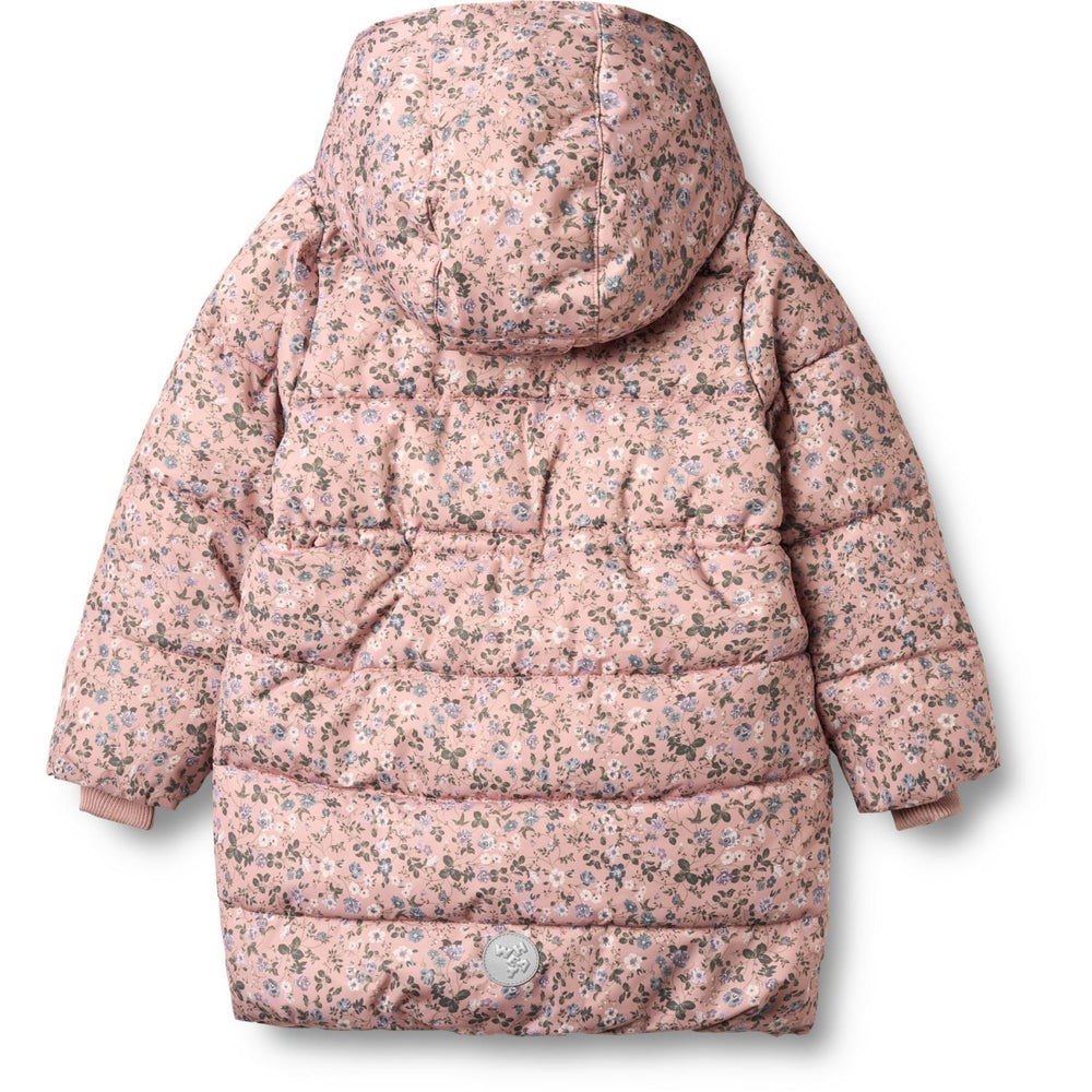 Køb Wheat Rose Powder Flowers Puffer Frakke Yrsa