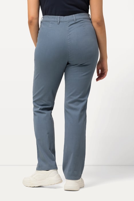 Stretchhose Mony, leicht konisches Bein, Zipptaschen