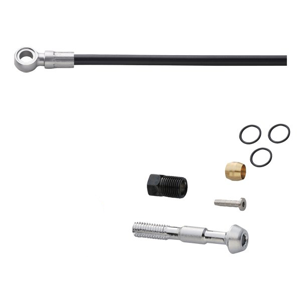 Shimano Bremseslange 1000 mm sort banjo/lige BH-59