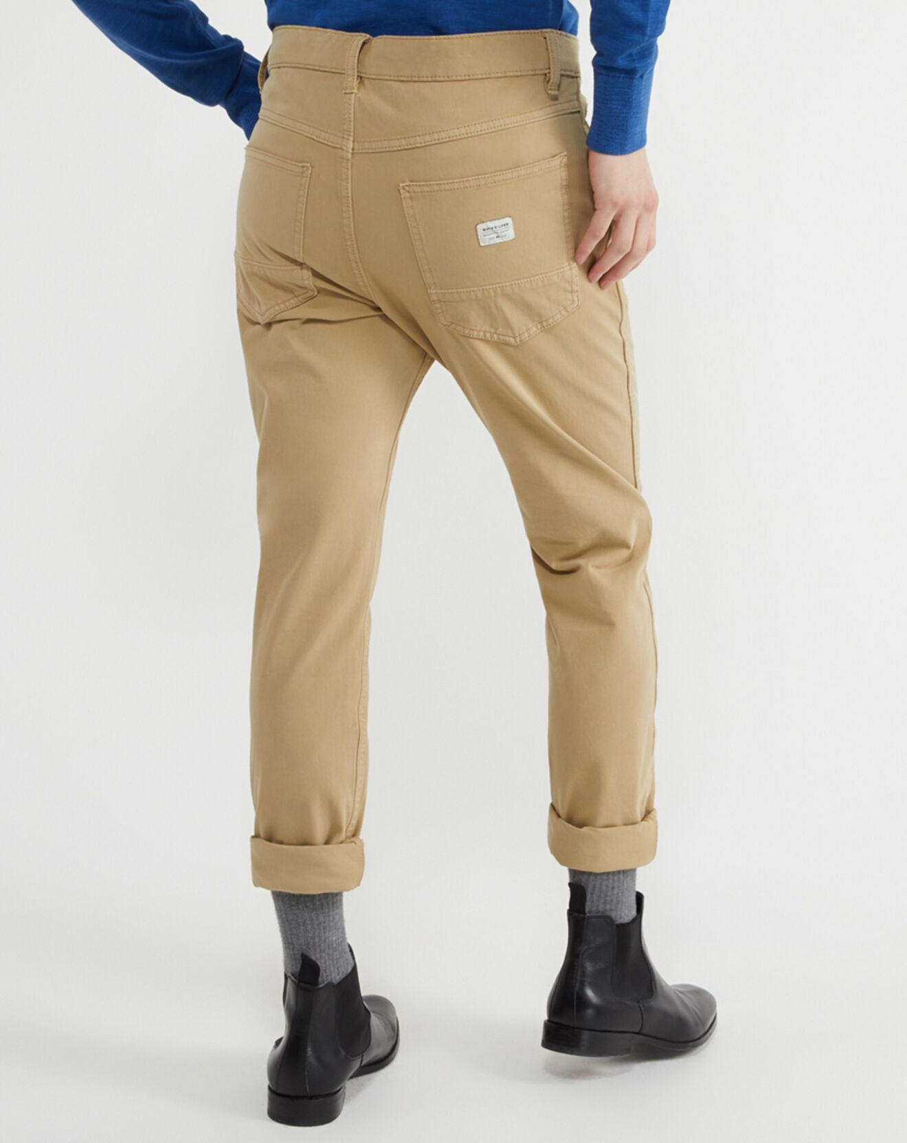 Quiksilver Pantalon Straight Stretch Krandy beige
