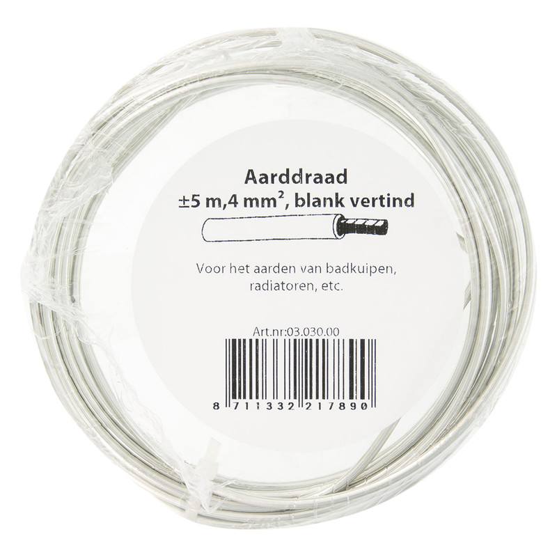 Aarddraad 4mm² 5m