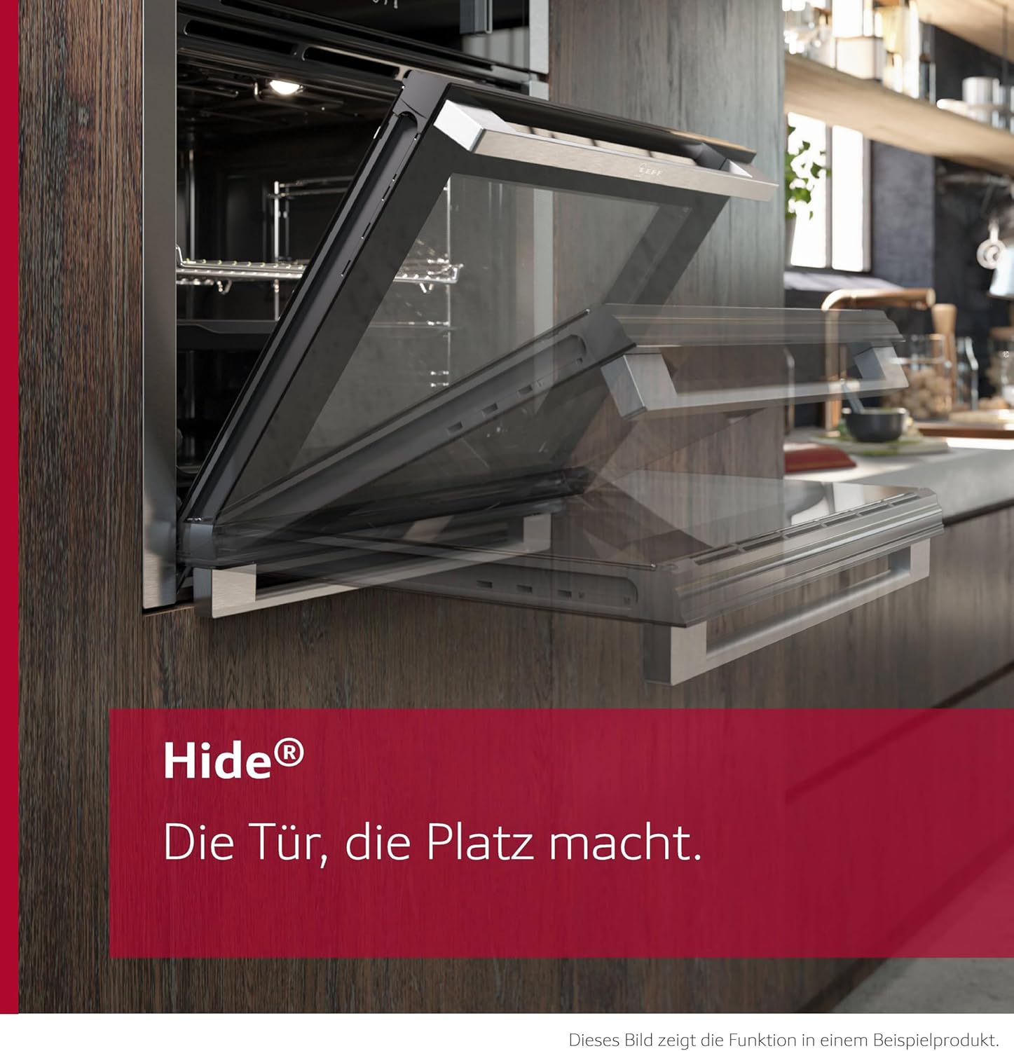 NEFF B3ACE2AG3, N50, Backofen, 60 x 60 cm, Made in Germany, LCD-Display, Versenkbare Tür, CircoTherm, 7 Beheizungsarten, Easy Clean, Kindersicherung, Schnellaufheizung, Graphite-Grey