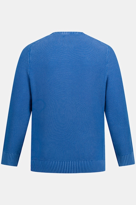 Pullover, Vintage Look, Rundhals