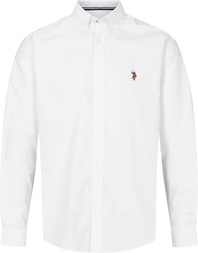 U.S. Polo Assn. USPA Shirt Armin Men 11-0601tcx white