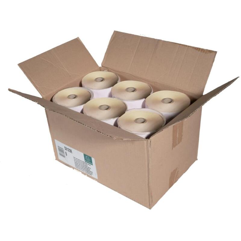 Bobines Caisses Exacompta 52123E - l 210 mm x L 47 m, Ø 120 mm - 3 pli(s) - paquet de 6
