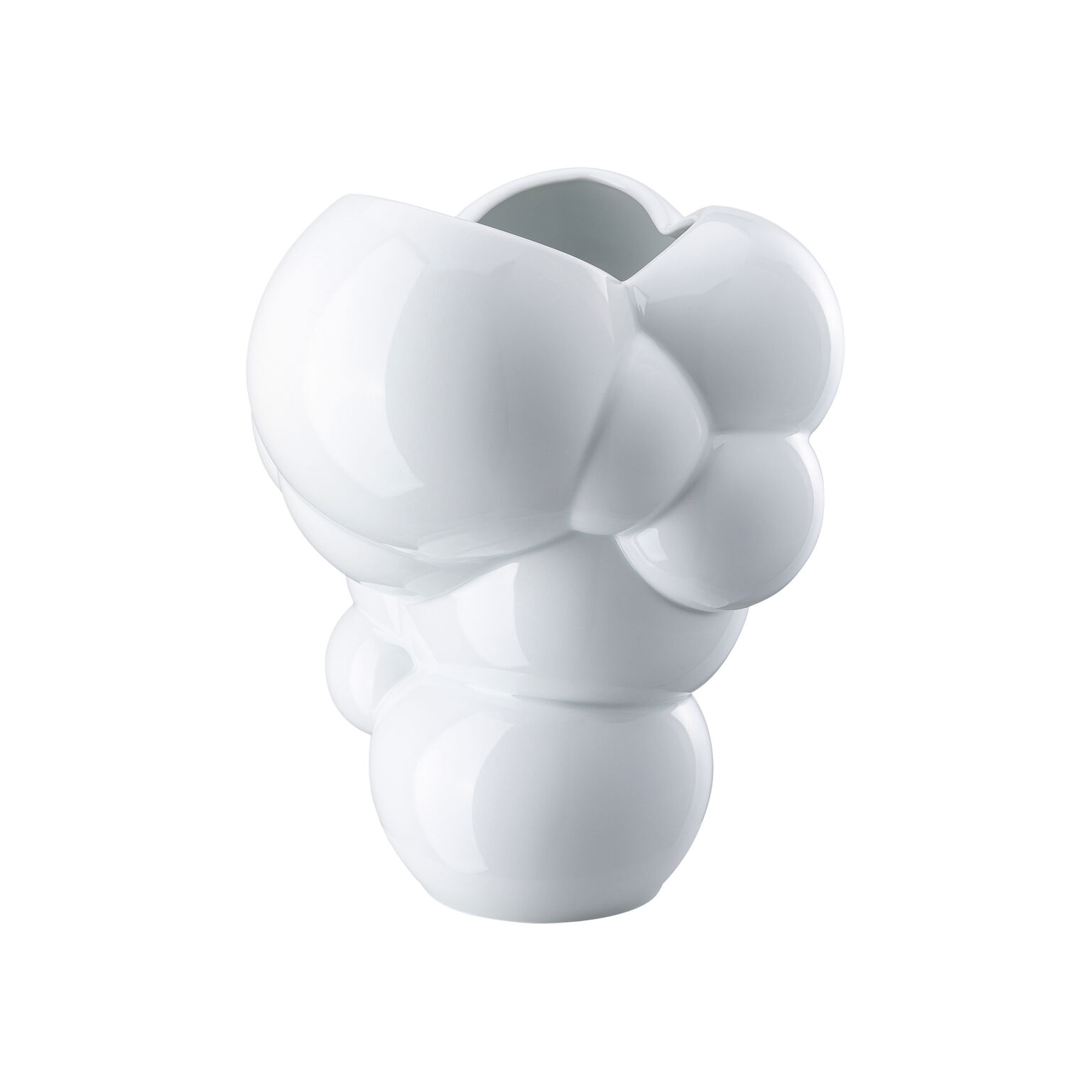 Skum Weiss Vase 26 cm