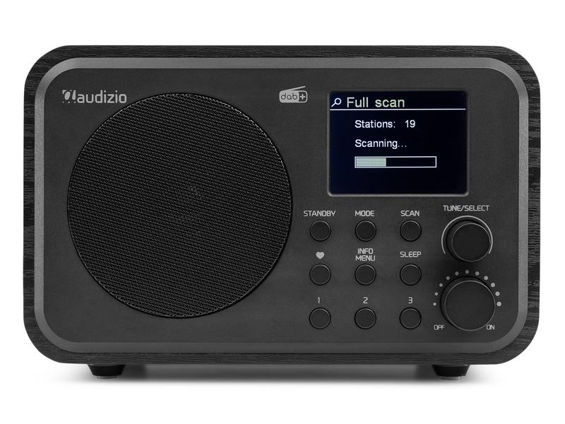 Audizio DAB  Radio Milan Schwarz DAB  Radio mit Bluetooth