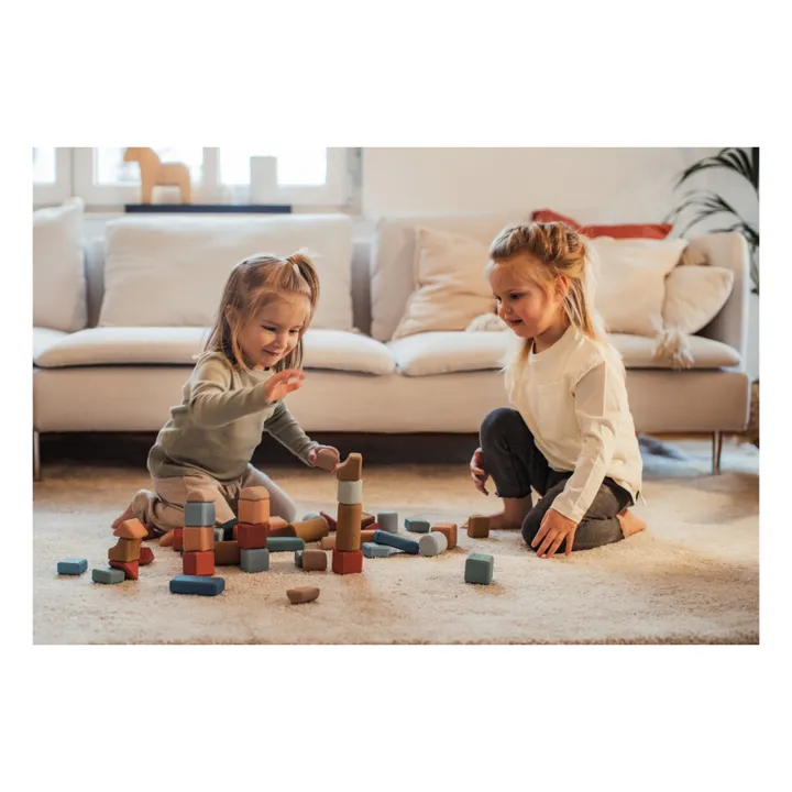 Korko Jeu de construction en liège - Set de 20