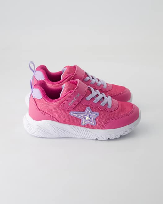 Geox Sprintye Girl Sneaker in Pink