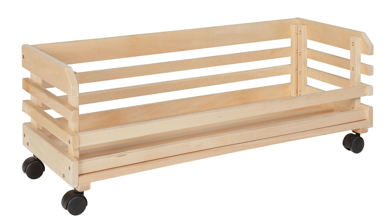 Stapelkisten-Regal Küchenhelfer LIAS 79x80x30 cm Natur Linde