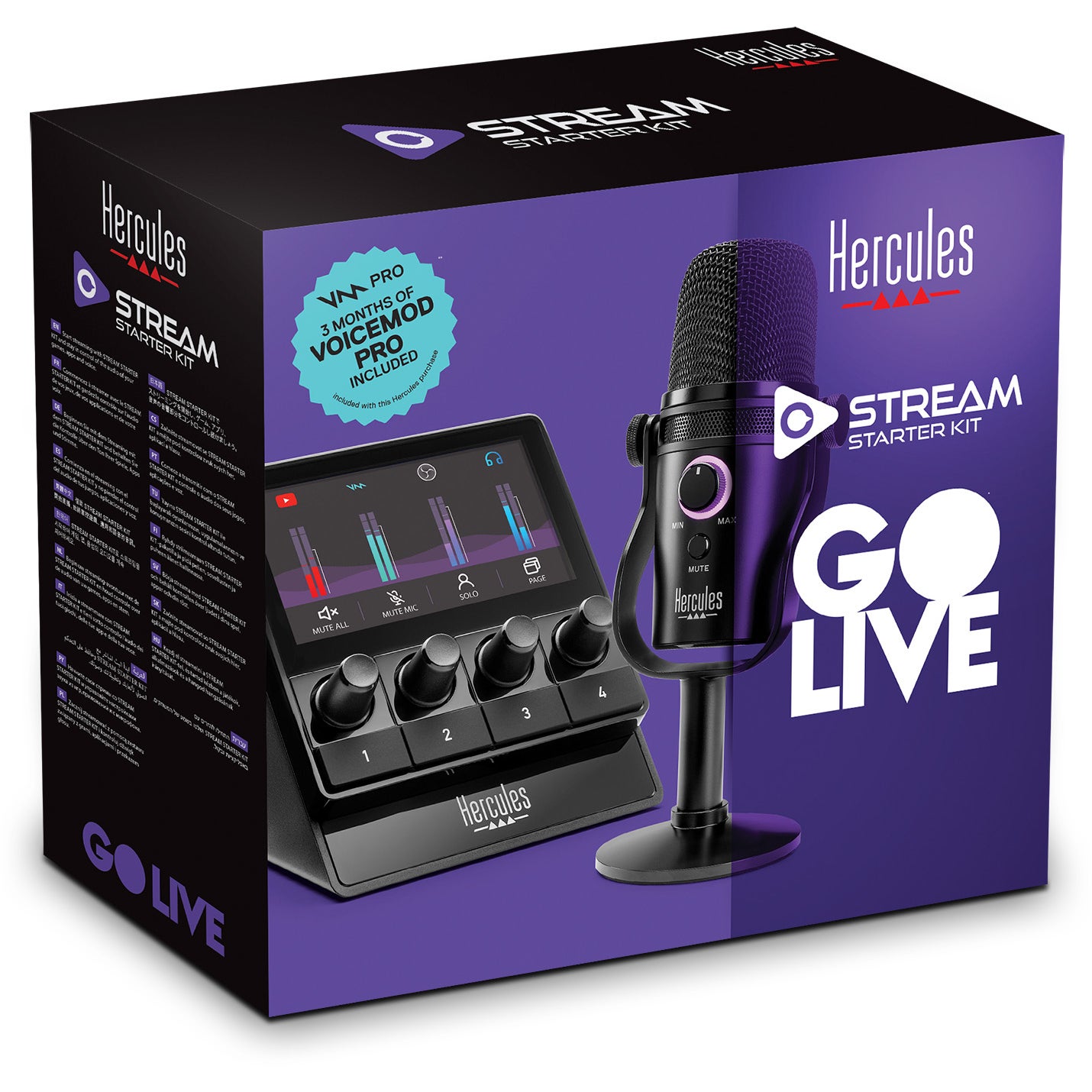 Hercules Stream Starter Kit audio streamer