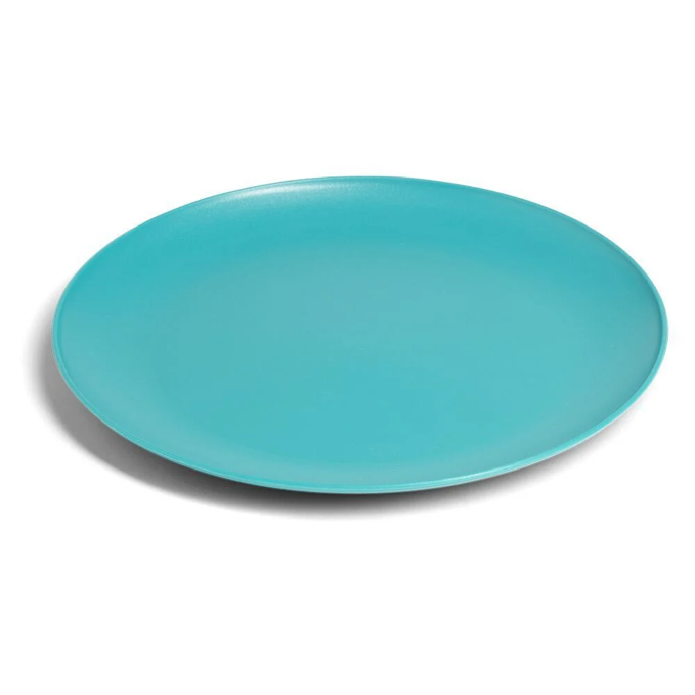 Assiette plate en plastique Ø23,5cm - 3 coloris