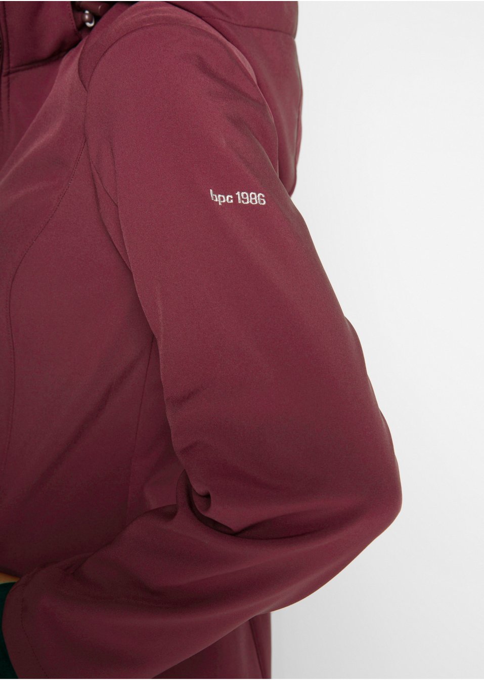 Veste longue softshell fonctionnelle avec polaire peluche