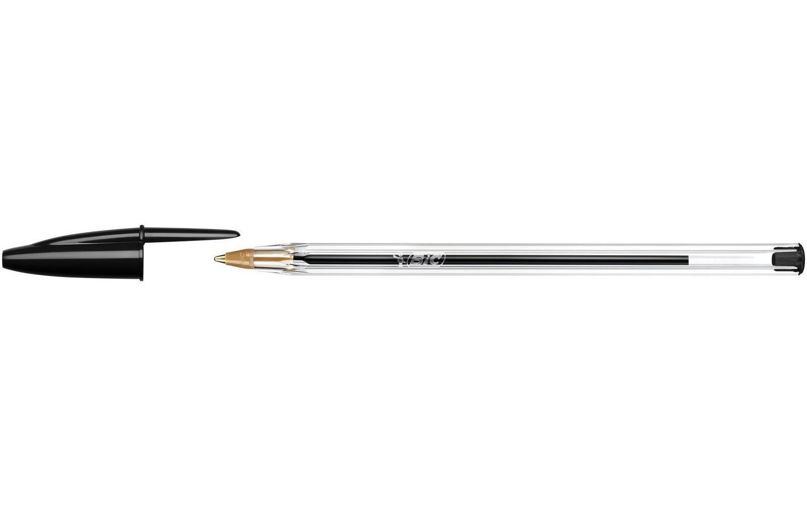 Kugelschreiber Cristal Original 0.32 mm Schwarz, 50 StückKulis für den täglichen Gebrauch