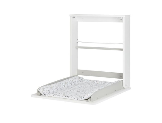 BADABULLE - Meuble à langer Table a langer murale plouf, avec matelas a langer inclus ...