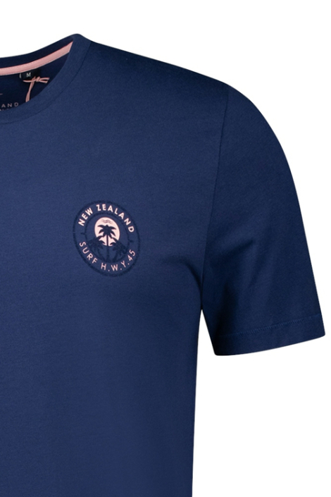 NZA blauwe heren t-shirt