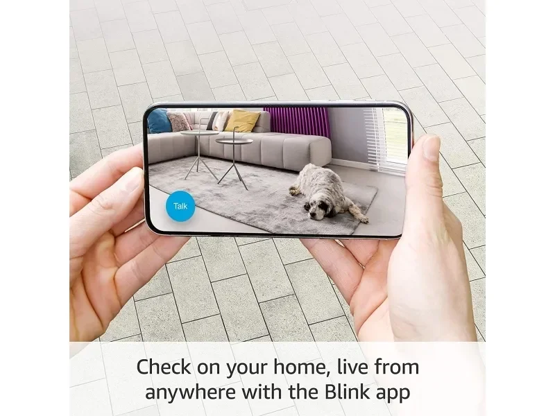 Blink - Mini Indendørs Smart trådløst sikkerhedskamera - Hvid