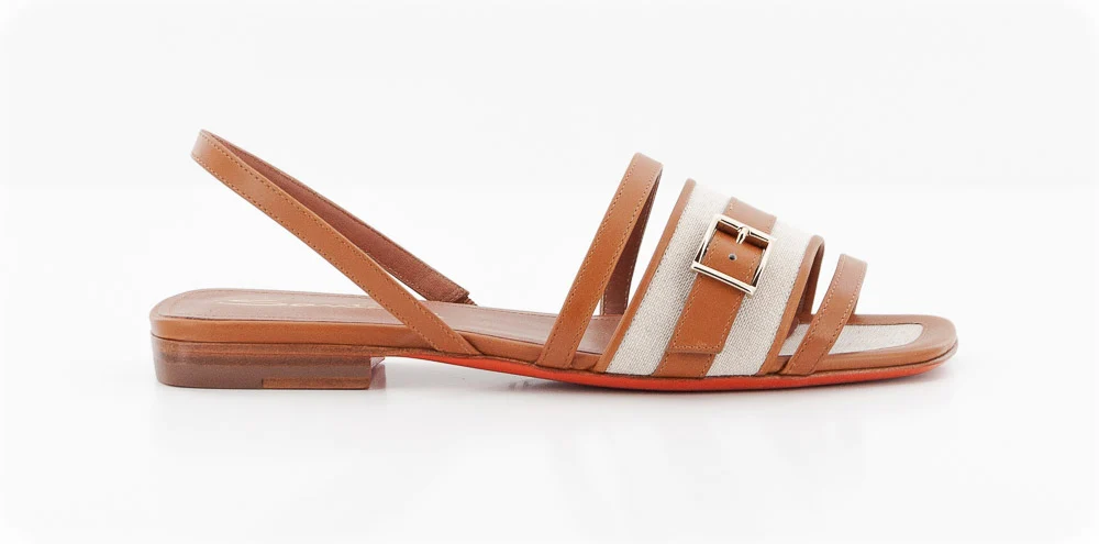 SANTONI - MERYL 59347 OIO GOLD/BEIGE
