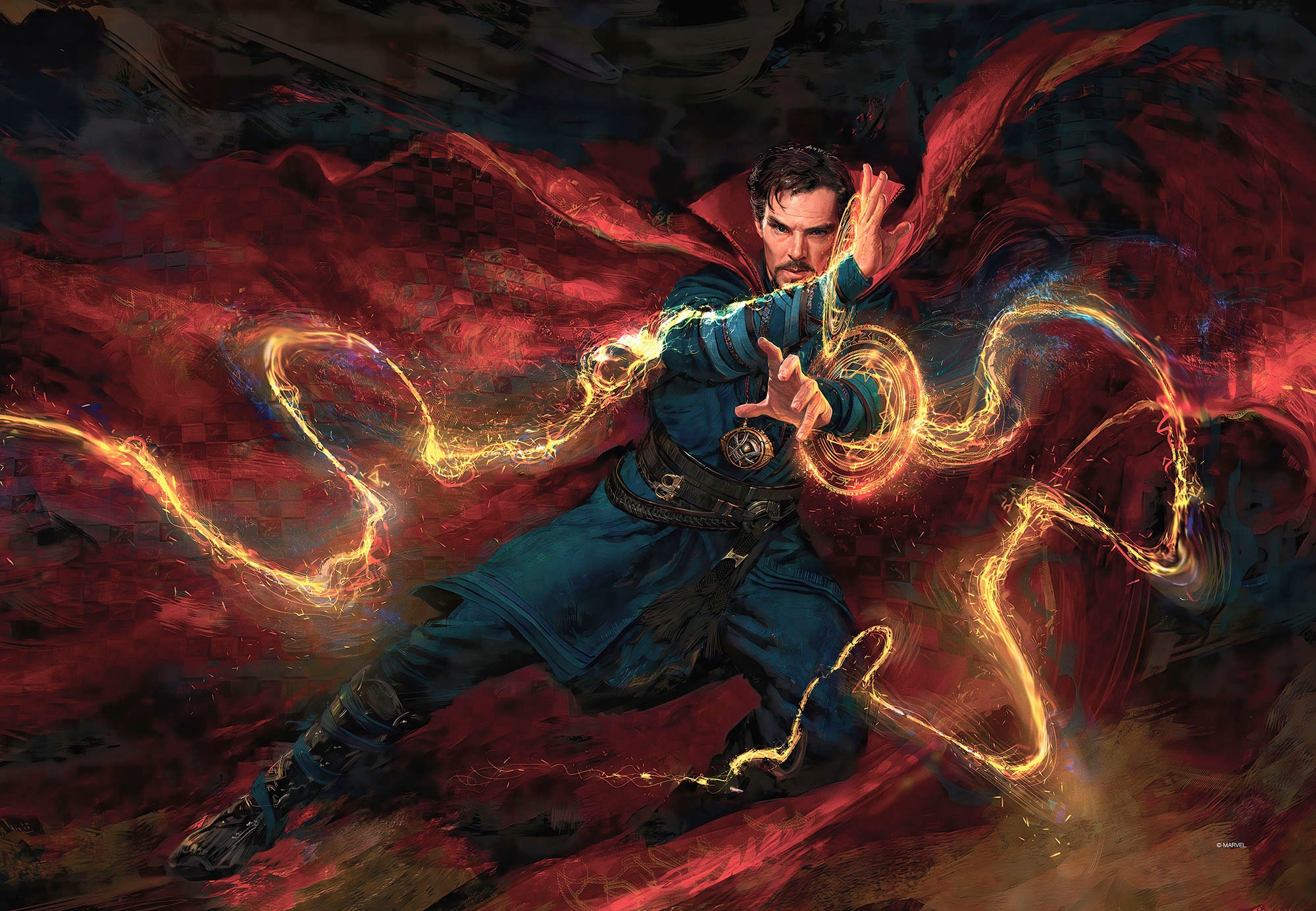 Komar Leinwandbild »Doctor Strange Sorcerer Supreme - Grösse 60 x 40 cm« Disney 60 x 40 cm (Breite x Höhe), 1 Stk. tlg. Keilrahmenbild mit Echtholzrahmen, Kinderzimmer