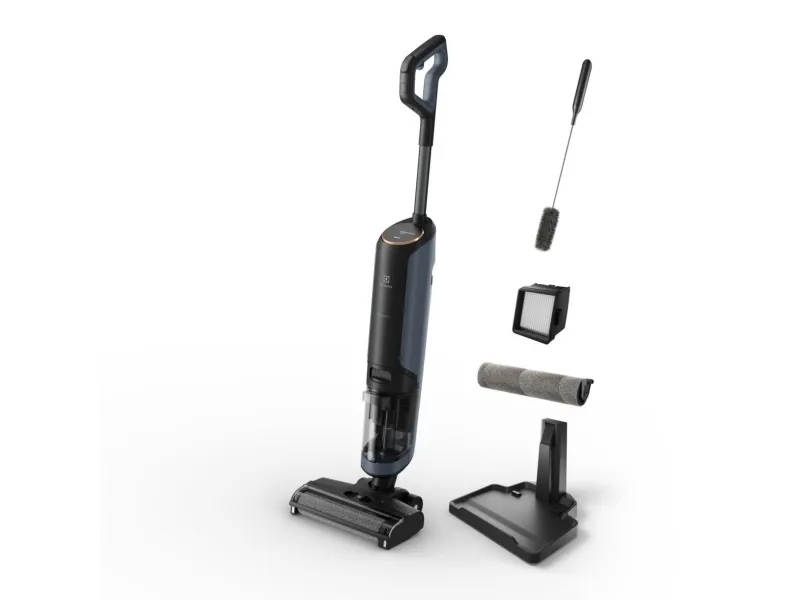 Electrolux EW81U3DB, Stående vakuum, Poseløs, Blå, 0,65 L, 0,55 L, Tør&våd