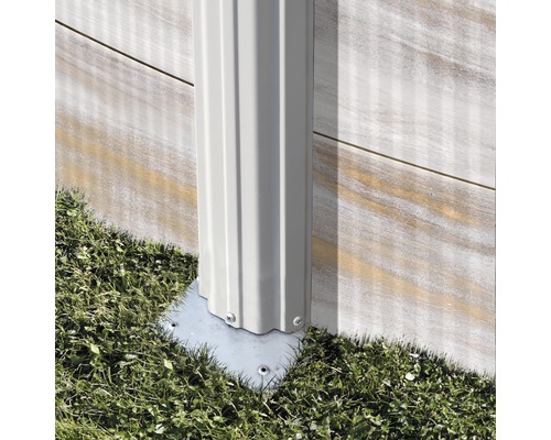 Opzetzwembadset van staalwand Gre rond Ø 480x122 cm incl. zandfiltersysteem, skimmer, ladder & filterzand wit