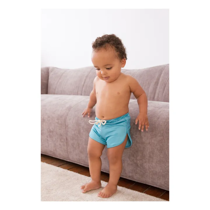 Ina Swim Short de bain Matière Recyclée Mesa  | Vert