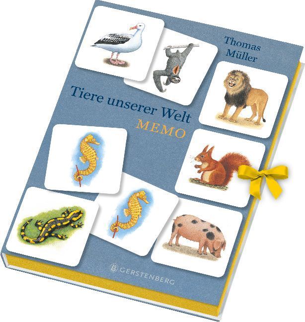 Memo-Spiel TIERE UNSERER WELT 64-teilig