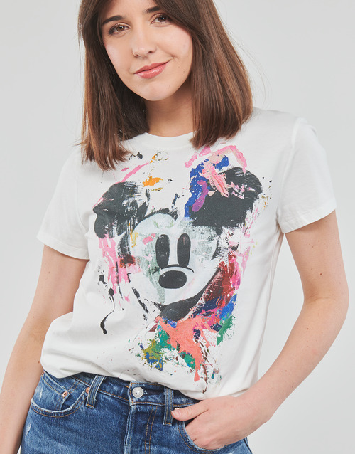 Desigual - TS_MICKEY CRASH - Blanc / Multicolore