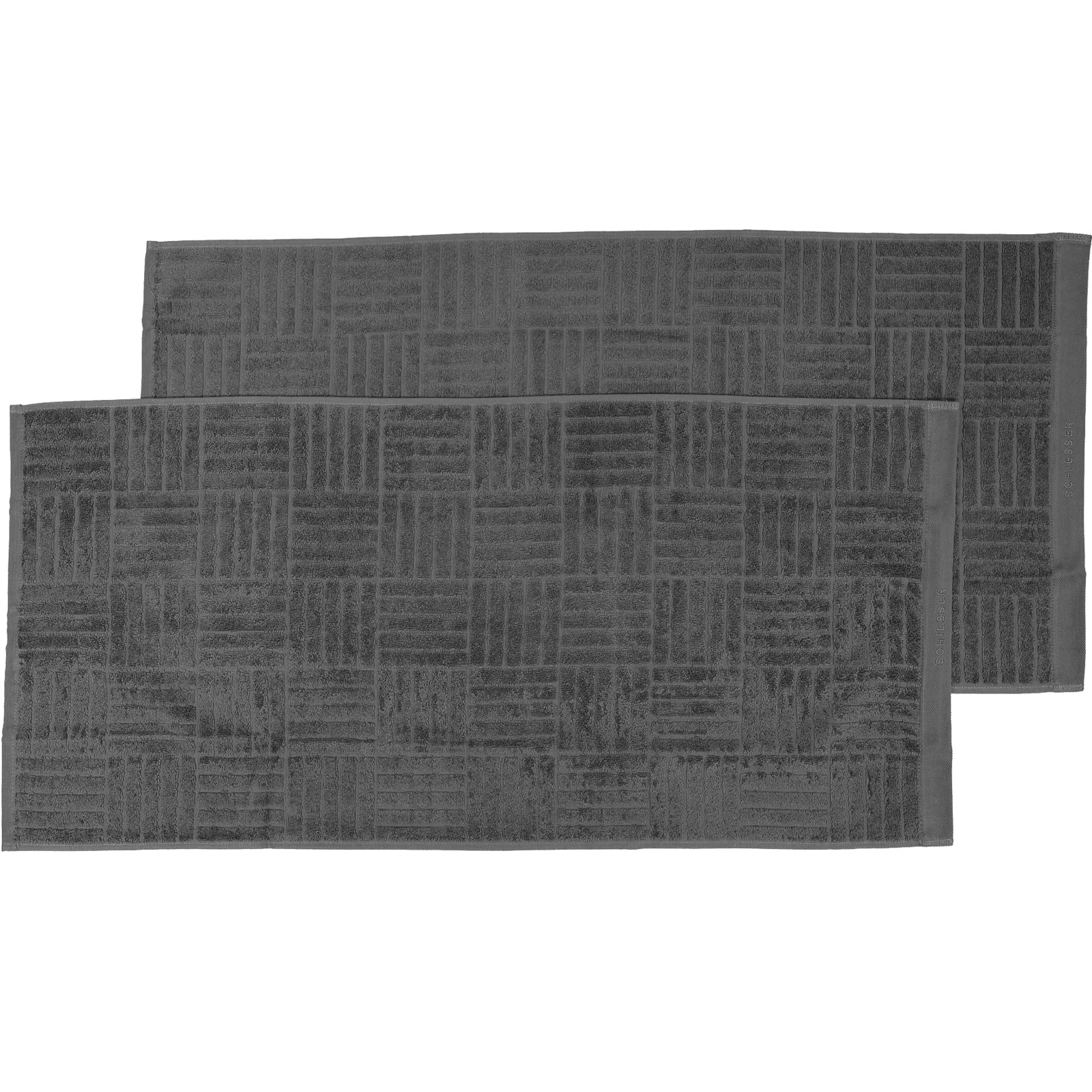 Schiesser Handtuch 2er 50x100cm