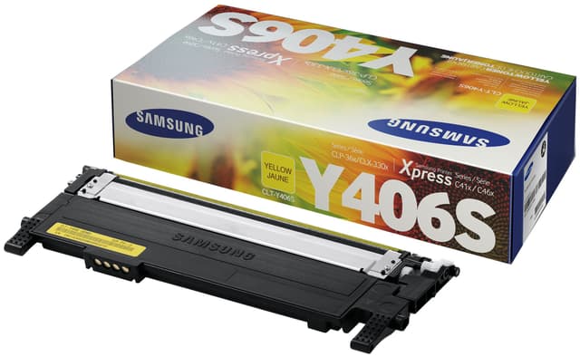 Samsung tonerpatron CLT-Y406S Gul