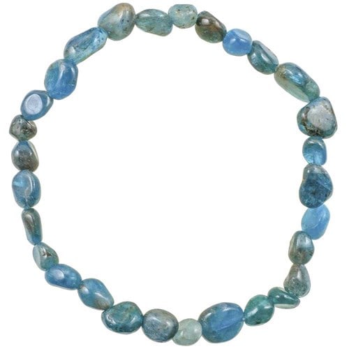 Bracelet apatite bleue