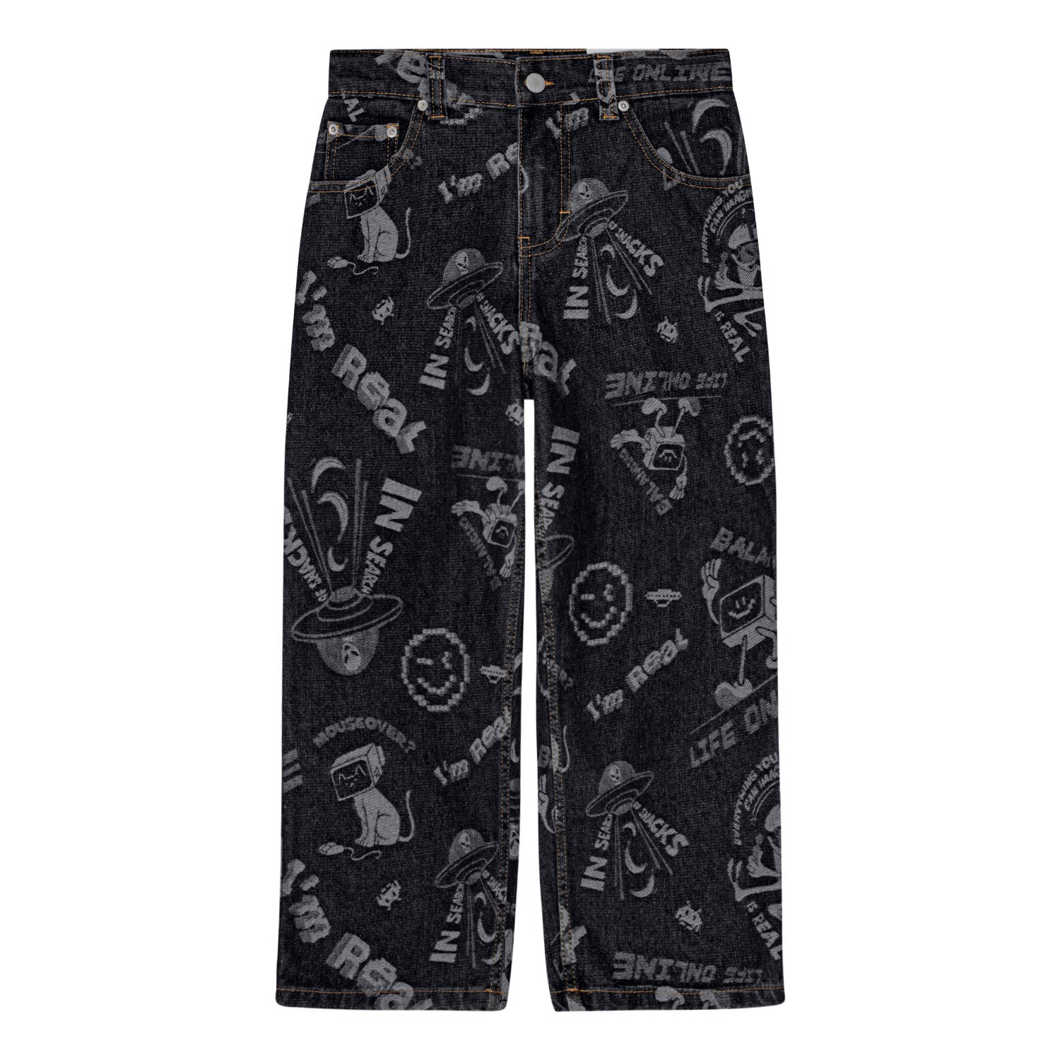 Aiden - Comic Jacquard