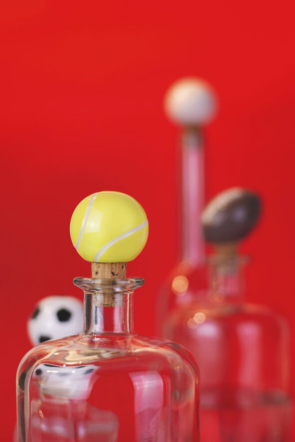 Donkey Flaskeprop - Winediver Tennis Ball Gul