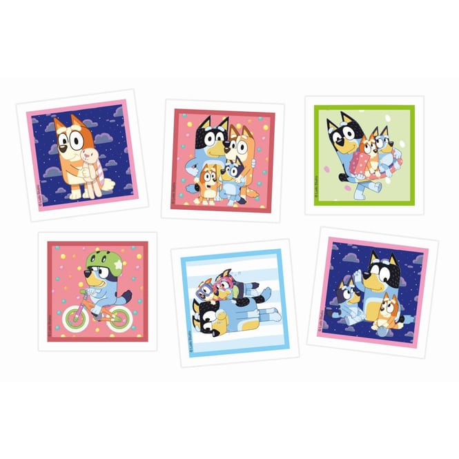 Bluey - Edukit - 4 in 1 Puzzles + Spiele