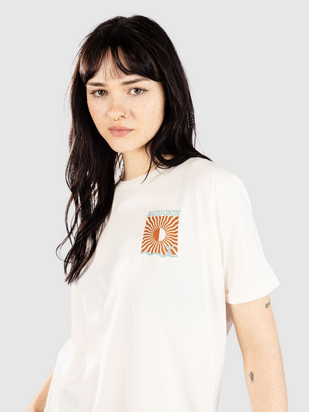 Salty Crew Optic Sea B.F T-Shirt off white