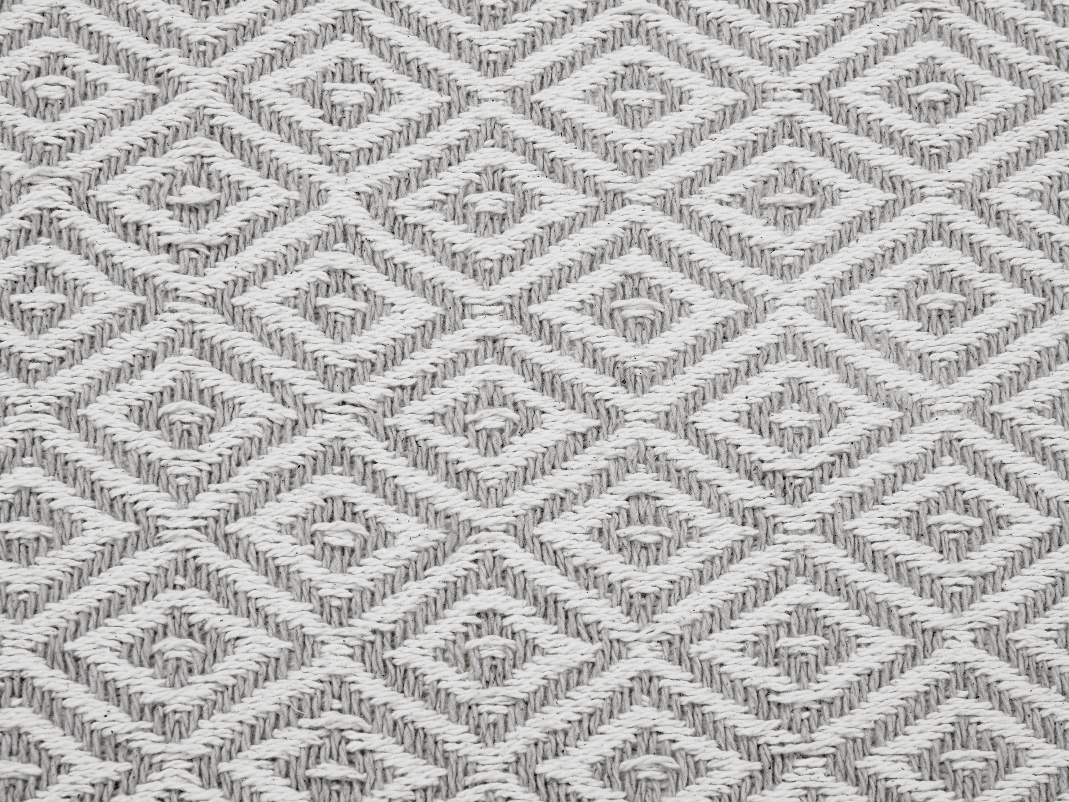 Plaid MITYAL Katoen 125 x 150 cm Taupe