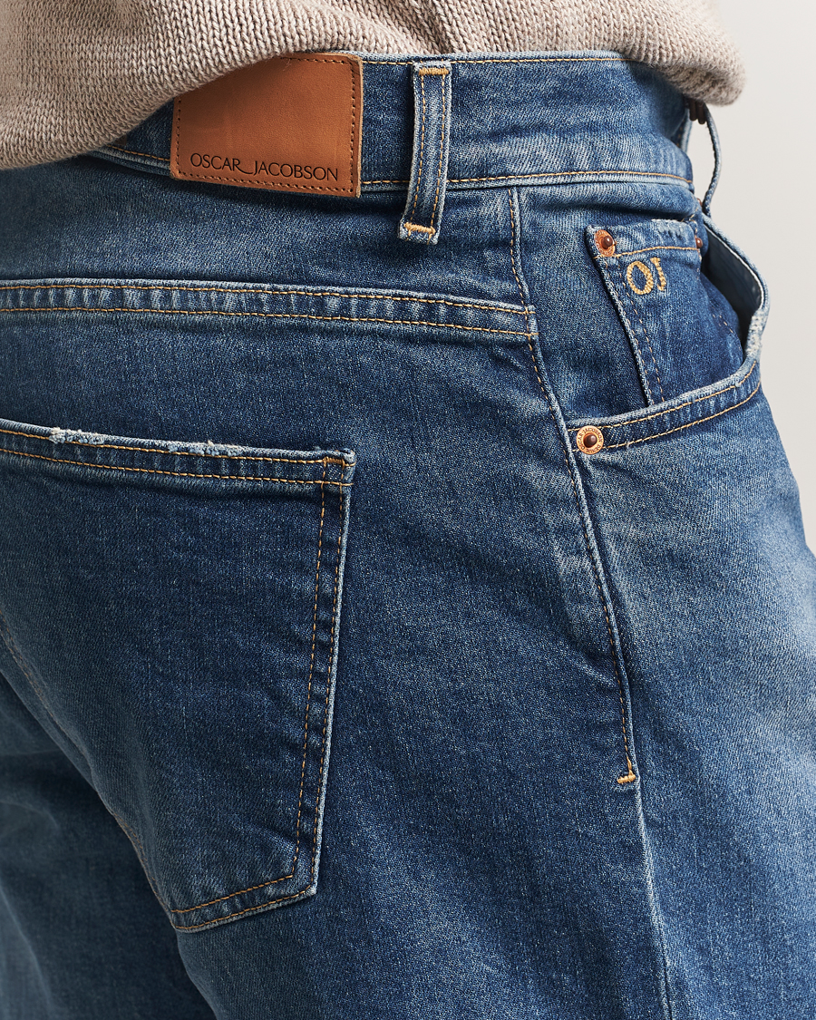 Oscar Jacobson Karl Cotton Stretch Jeans Vintage Wash