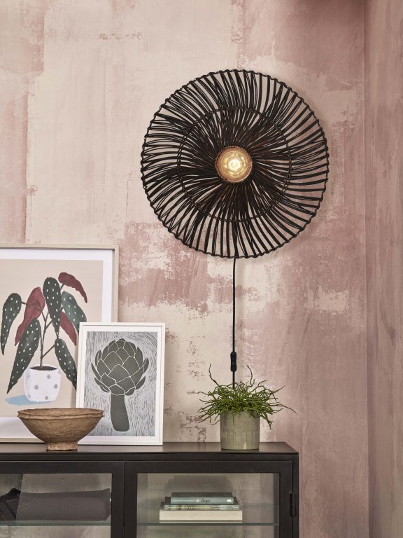 Good&Mojo Zanzibar wandlamp large naturel