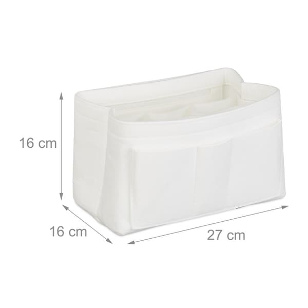 Veske Organizer Veske Filt Hvit