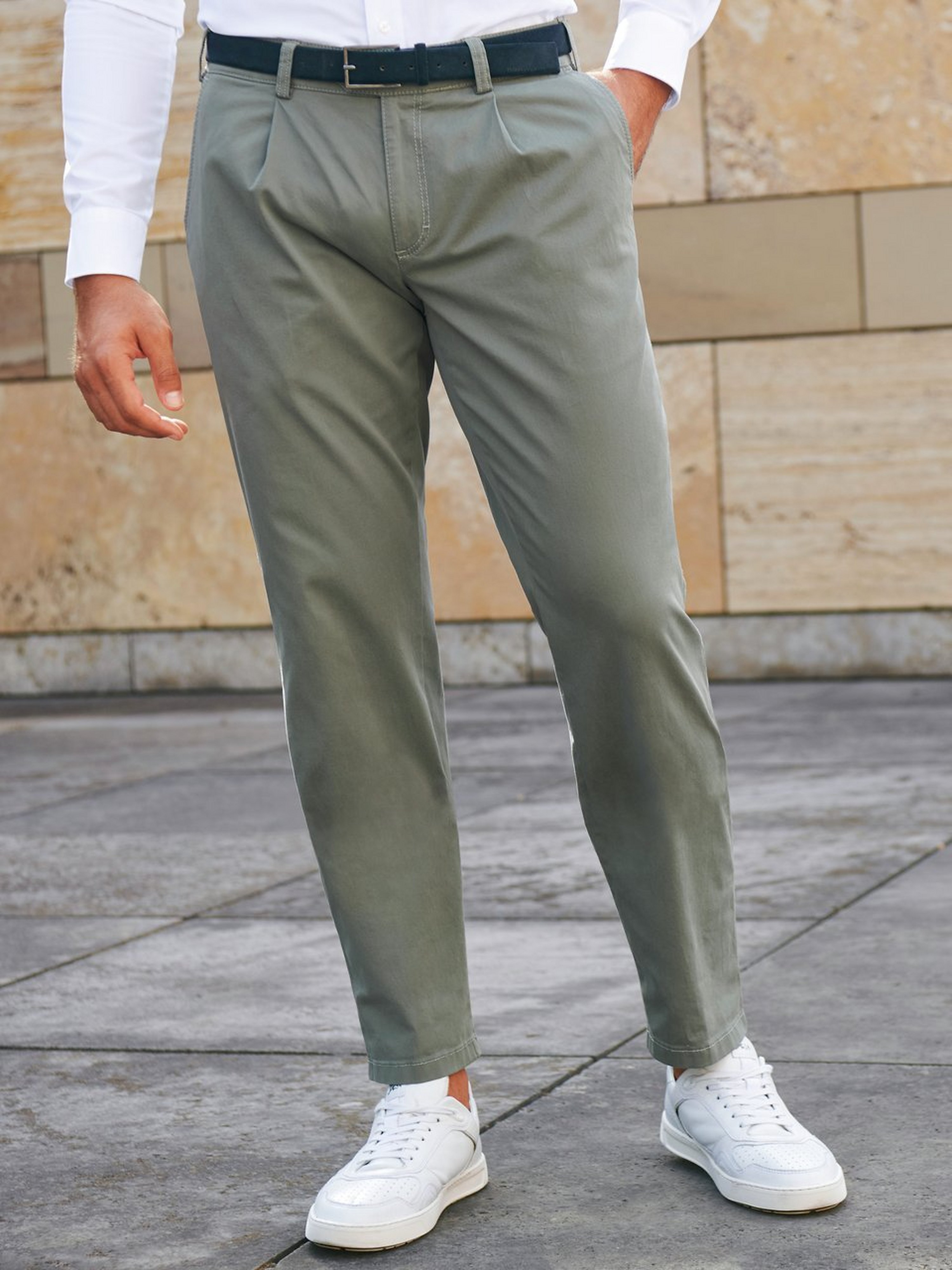 Bundfalten-Hose