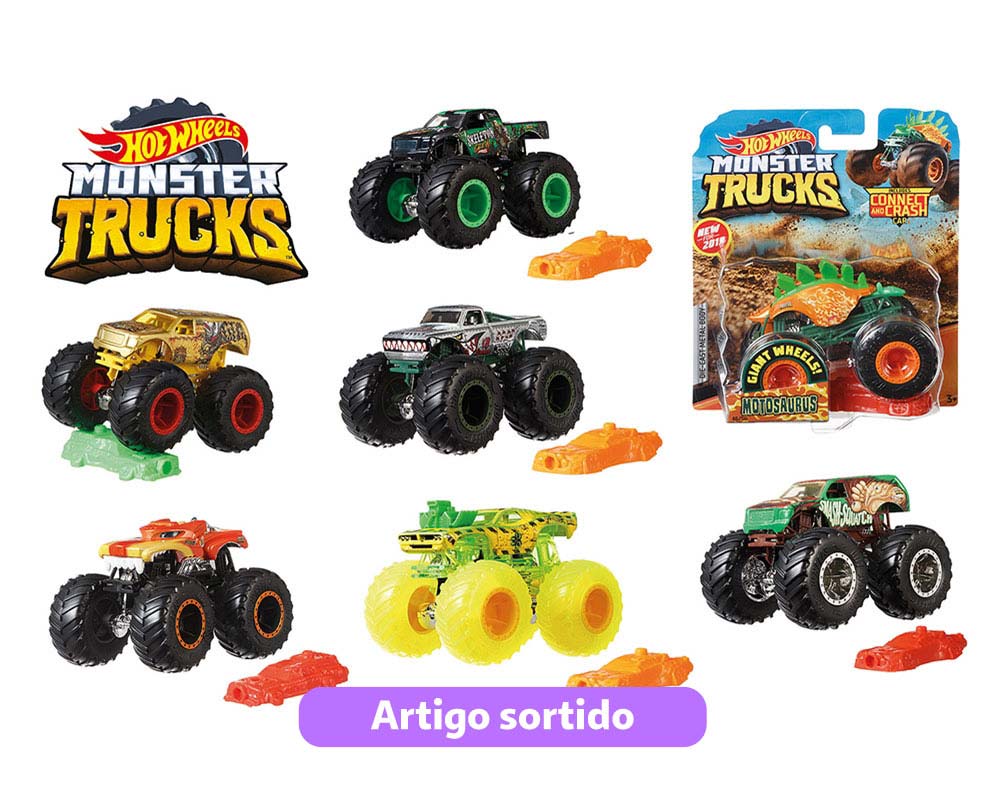 MONSTER TRUCKS HOT WHEELS MODELOS SORTIDOS