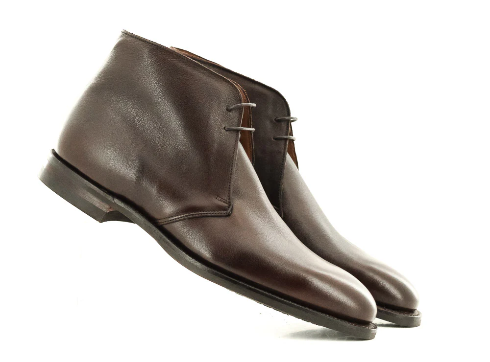 CROCKETT AND JONES - UPTON MILLED DARKBROWN