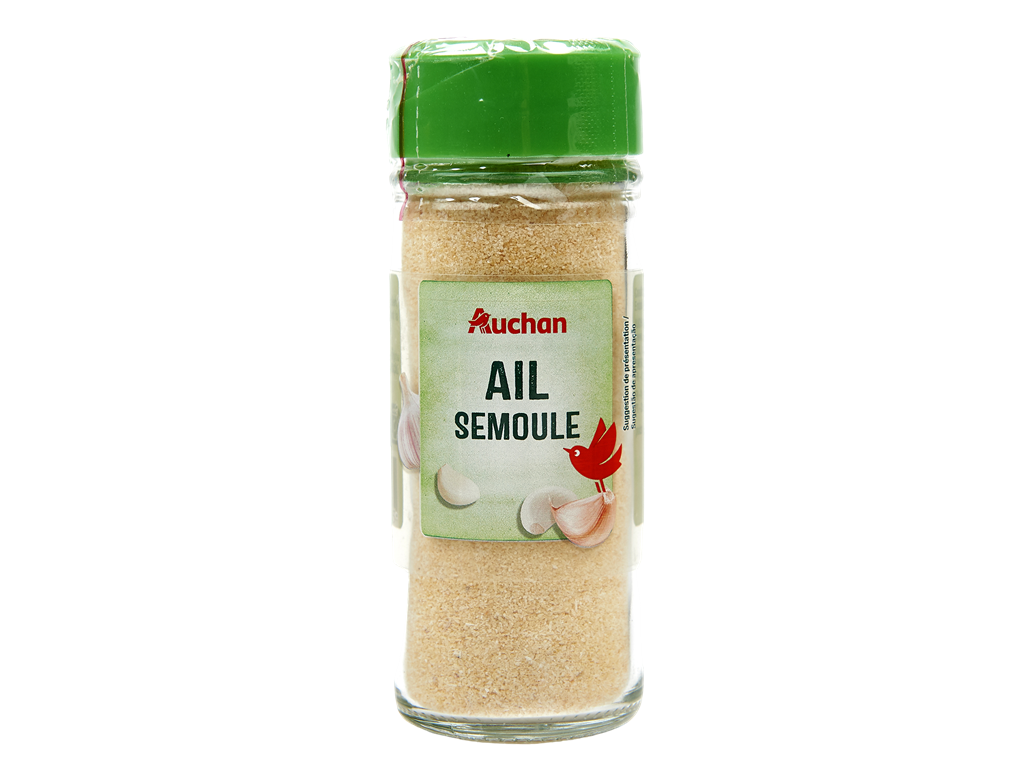 ALHO AUCHAN MOIDO FRASCO 55 G