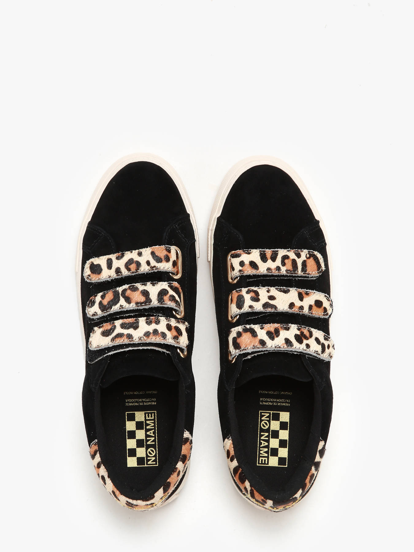 Sneakers velcro Arcade en cuir NO NAME